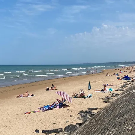 2 Et Cuisine-salon Plages Du Debarquement 公寓 *